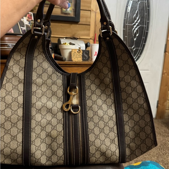 Gucci large Joy hobo tote with matching wallet - Picture 7 of 9